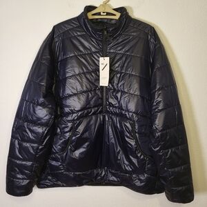 NWT Hill City Reversible Half Zip Puffer Water Repellant size XXL